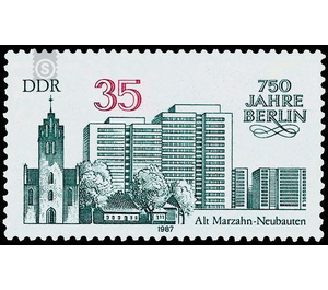 Commemorative stamp series  - Germany / German Democratic Republic 1987 - 35 Pfennig