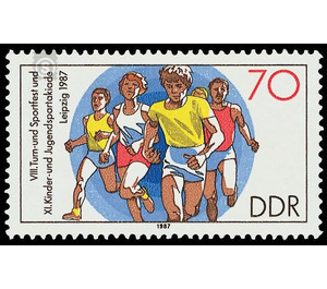 Commemorative stamp series  - Germany / German Democratic Republic 1987 - 70 Pfennig