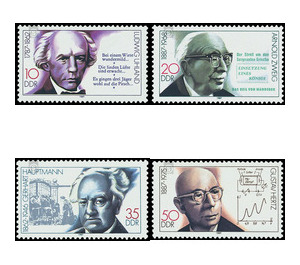 Commemorative stamp series  - Germany / German Democratic Republic 1987 Set