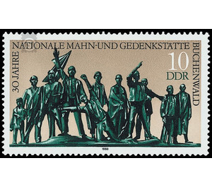 Commemorative stamp series  - Germany / German Democratic Republic 1988 - 10 Pfennig