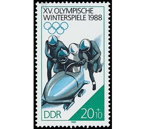 Commemorative stamp series  - Germany / German Democratic Republic 1988 - 20 Pfennig