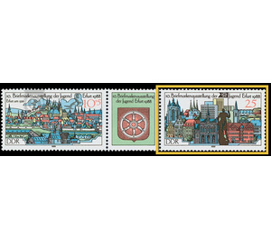 Commemorative stamp series  - Germany / German Democratic Republic 1988 - 20 Pfennig