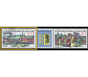 Commemorative stamp series  - Germany / German Democratic Republic 1988 - 25 Pfennig