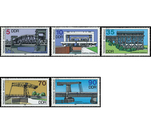 Commemorative stamp series - Germany / German Democratic Republic 1988 Set