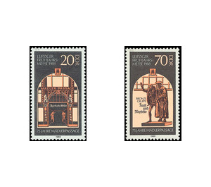 Commemorative stamp series  - Germany / German Democratic Republic 1988 Set