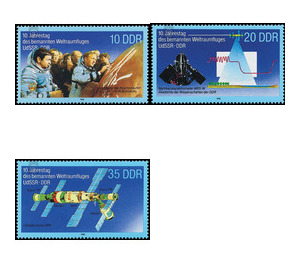 Commemorative stamp series  - Germany / German Democratic Republic 1988 Set