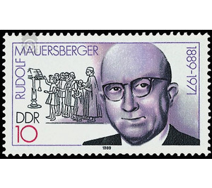 Commemorative stamp series  - Germany / German Democratic Republic 1989 - 10 Pfennig