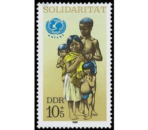 Commemorative stamp series  - Germany / German Democratic Republic 1989 - 10 Pfennig