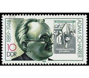 Commemorative stamp series  - Germany / German Democratic Republic 1989 - 10 Pfennig