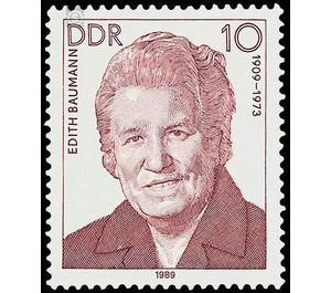 Commemorative stamp series  - Germany / German Democratic Republic 1989 - 10 Pfennig