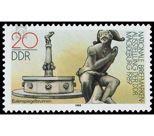 Commemorative stamp series  - Germany / German Democratic Republic 1989 - 20 Pfennig