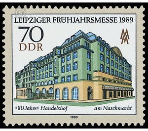 Commemorative stamp series  - Germany / German Democratic Republic 1989 - 70 Pfennig