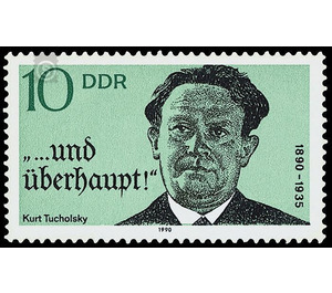 Commemorative stamp series  - Germany / German Democratic Republic 1990 - 10 Pfennig