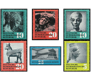 Commemorative stamp series - Germany / German Democratic Republic Series