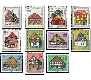 Commemorative stamp series - Germany / German Democratic Republic Series