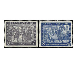 Commemorative stamp series  - Germany / Sovj. occupation zones / General issues 1948 Set