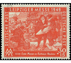 Commemorative stamp series  - Germany / Sovj. occupation zones / General issues 1949 - 30 Pfennig