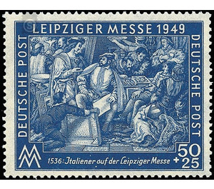 Commemorative stamp series  - Germany / Sovj. occupation zones / General issues 1949 - 50 Pfennig