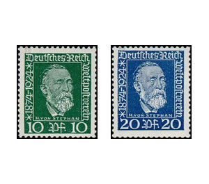 Commemorative stamp set  - Germany / Deutsches Reich 1924 Set