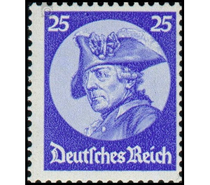 Commemorative stamp set  - Germany / Deutsches Reich 1933 - 25 Reichspfennig