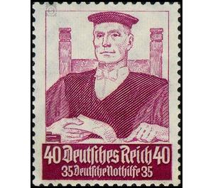 Commemorative stamp set  - Germany / Deutsches Reich 1934 - 40 Reichspfennig