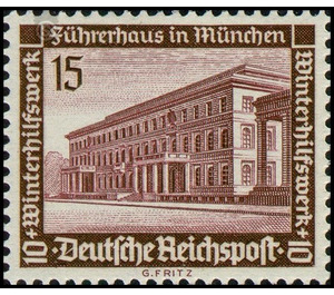 Commemorative stamp set  - Germany / Deutsches Reich 1936 - 15 Reichspfennig