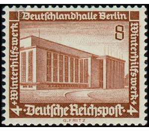 Commemorative stamp set  - Germany / Deutsches Reich 1936 - 8 Reichspfennig