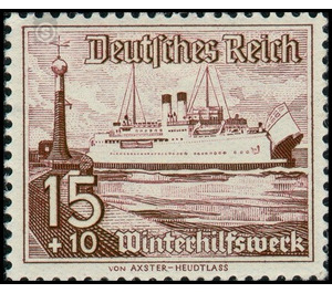 Commemorative stamp set  - Germany / Deutsches Reich 1937 - 15 Reichspfennig