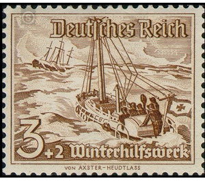 Commemorative stamp set  - Germany / Deutsches Reich 1937 - 3 Reichspfennig