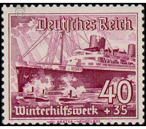 Commemorative stamp set  - Germany / Deutsches Reich 1937 - 40 Reichspfennig