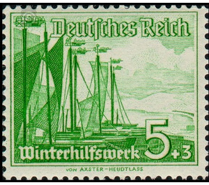 Commemorative stamp set  - Germany / Deutsches Reich 1937 - 5 Reichspfennig