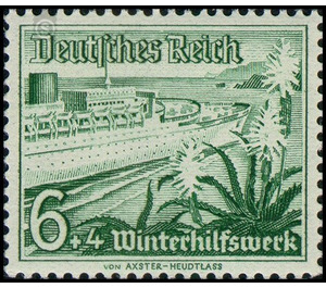 Commemorative stamp set  - Germany / Deutsches Reich 1937 - 6 Reichspfennig