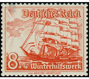 Commemorative stamp set  - Germany / Deutsches Reich 1937 - 8 Reichspfennig