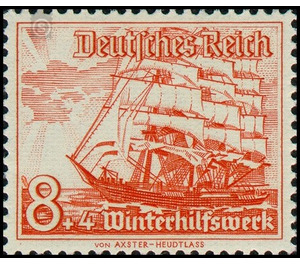 Commemorative stamp set  - Germany / Deutsches Reich 1937 - 8 Reichspfennig