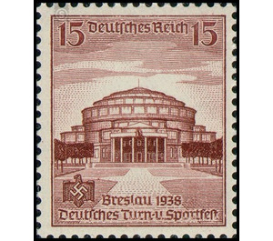 Commemorative stamp set  - Germany / Deutsches Reich 1938 - 15 Reichspfennig