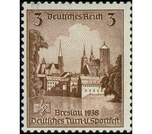 Commemorative stamp set  - Germany / Deutsches Reich 1938 - 3 Reichspfennig