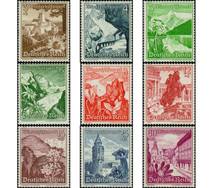 Commemorative stamp set  - Germany / Deutsches Reich 1938 Set