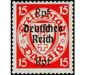 Commemorative stamp set  - Germany / Deutsches Reich 1939 - 15 Reichspfennig