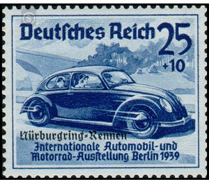Commemorative stamp set  - Germany / Deutsches Reich 1939 - 25 Reichspfennig