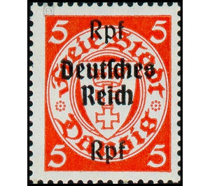 Commemorative stamp set  - Germany / Deutsches Reich 1939 - 5 Reichspfennig