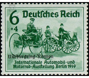 Commemorative stamp set  - Germany / Deutsches Reich 1939 - 6 Reichspfennig