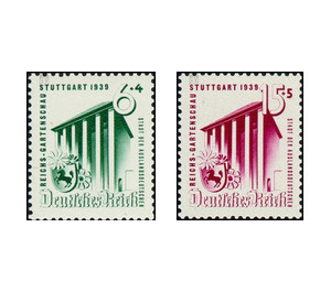 Commemorative stamp set  - Germany / Deutsches Reich 1939 Set