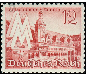 Commemorative stamp set  - Germany / Deutsches Reich 1940 - 12 Reichspfennig