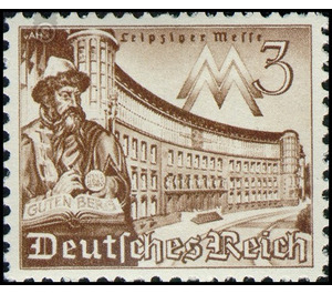 Commemorative stamp set  - Germany / Deutsches Reich 1940 - 3 Reichspfennig