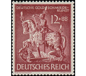 Commemorative stamp set  - Germany / Deutsches Reich 1943 - 12 Reichspfennig