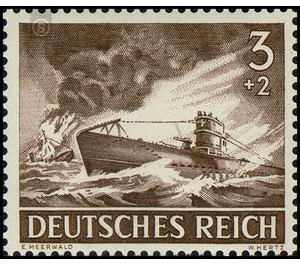 Commemorative stamp set  - Germany / Deutsches Reich 1943 - 3 Reichspfennig