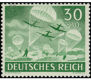 Commemorative stamp set  - Germany / Deutsches Reich 1943 - 30 Reichspfennig