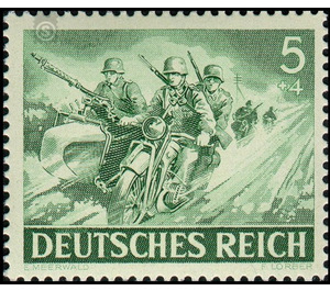 Commemorative stamp set  - Germany / Deutsches Reich 1943 - 5 Reichspfennig