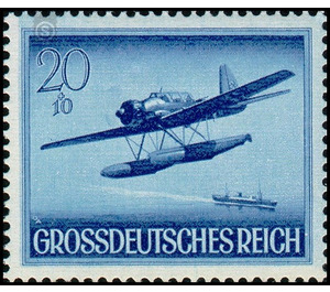 Commemorative stamp set  - Germany / Deutsches Reich 1944 - 20 Reichspfennig