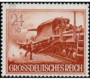 Commemorative stamp set  - Germany / Deutsches Reich 1944 - 24 Reichspfennig
